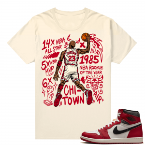 Chicago 1s Lost and Found  Shirt Sail MJ Slam Dunk