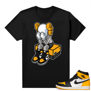 Jordan 1 Taxi Shirts  Black AJ1 Toy