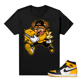 Jordan 1 Taxi Shirts  Black Bear Sneaker Heist