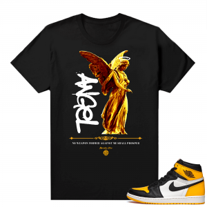 Jordan 1 Taxi Shirts  Black Gior No Weapon