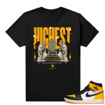 Jordan 1 Taxi Shirts  Black Marcello Gior My Soul To Keep