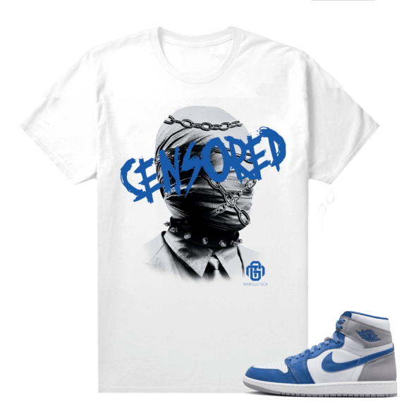 Jordan 1 True Blue shirts  Gior Censored