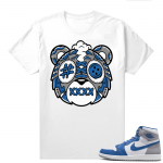 Jordan 1 True Blue shirts  White Sneakerhead Tyga