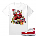 Jordan 11 Cherry shirts  White Christmas 11s