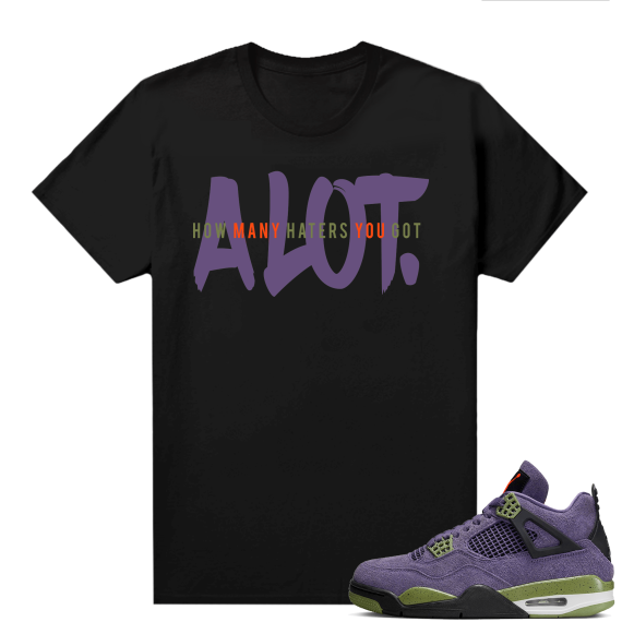 Jordan 4 Canyon Purple Matching Shirts ALOT