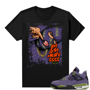 Jordan 4 Canyon Purple Matching Shirts By Any Means