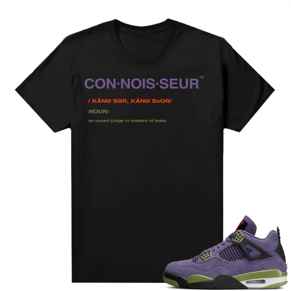 Jordan 4 Canyon Purple Matching Shirts Connoisseur