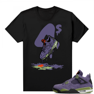 Jordan 4 Canyon Purple Matching Shirts Drip 4s