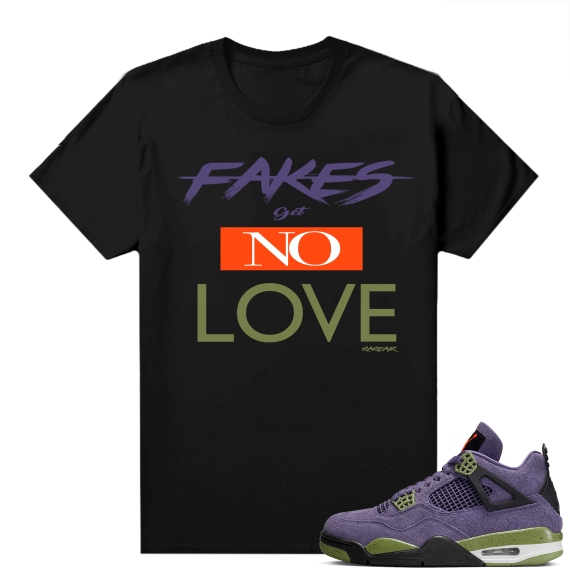 Jordan 4 Canyon Purple Matching Shirts Fakes Get No Love