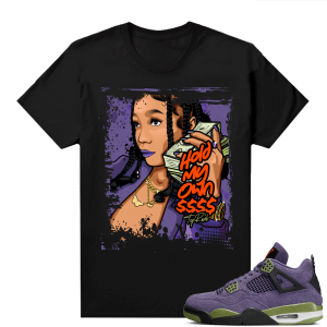 Jordan 4 Canyon Purple Matching Shirts Hold My Own