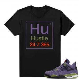 Jordan 4 Canyon Purple Matching Shirts Hustle Element