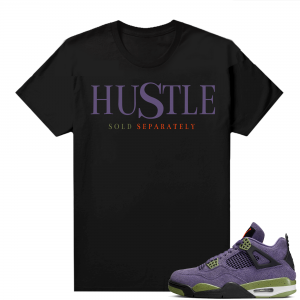 Jordan 4 Canyon Purple Matching Shirts Hustle Sold Separately