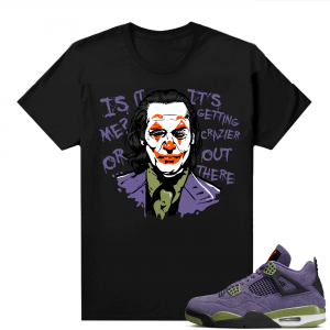 Jordan 4 Canyon Purple Matching Shirts Joker