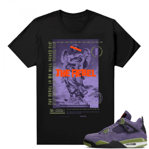 Jordan 4 Canyon Purple Matching Shirts Rebel