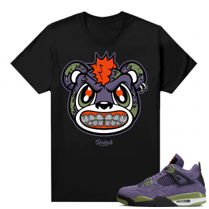 Jordan 4 Canyon Purple Matching Shirts Rebels Bear