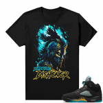 Jordan 5 Aqua shirts  Black Death Before Dishonor Code