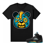 Jordan 5 Aqua shirts  Black Heartbreak Bear