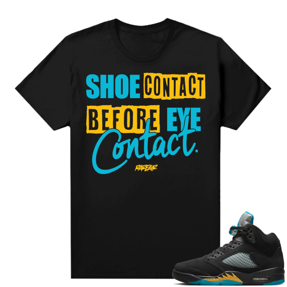 Jordan 5 Aqua shirts  Shoe Contact