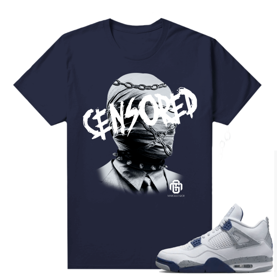 Midnight Navy 4s Shirts  Tee Navy Gior Censored