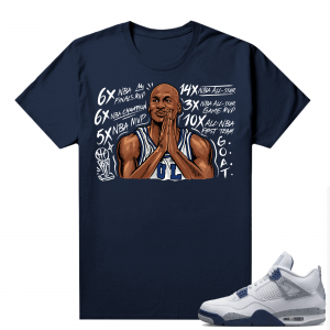 Midnight Navy 4s Shirts  Tee Navy MJ Accolades