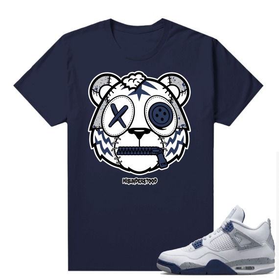 Midnight Navy 4s Shirts  Tee Navy Misunderstood Tiger