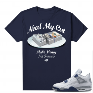 Midnight Navy 4s Shirts  Tee Navy Need My Cut