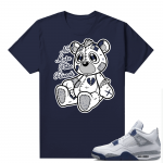 Midnight Navy 4s Shirts  Tee Navy No More Fake Friends